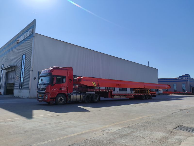 電動單梁起重機(jī)  2臺 LD3t—26.85m 制作完成，發(fā)往江蘇交付客戶使用