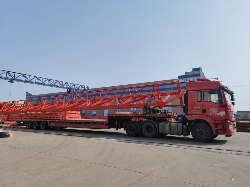 電動葫蘆門式起重機  MH10t—25m 制作完成，發(fā)往陜西榆林交付客戶使用