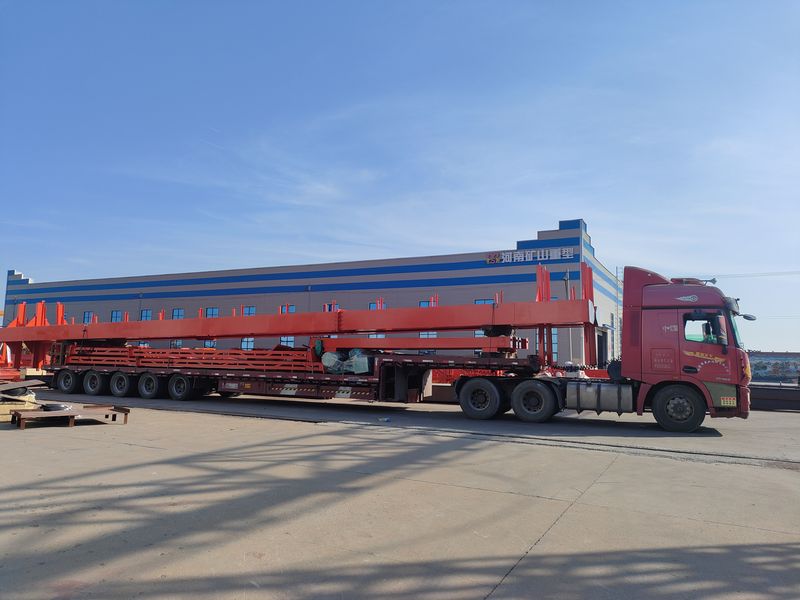 電動葫蘆門式起重機(jī)  2臺 MHxh10t—24m 制作完成，發(fā)往湖北交付客戶使用