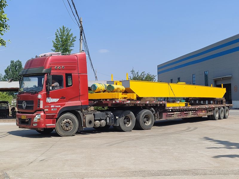 電動葫蘆橋式起重機(jī)  LH16/5t-16.4m 制作完成，發(fā)往湖南交付客戶使用。