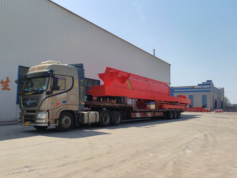 電動葫蘆門式起重機(jī) MHxh16t—32m 制作完成，發(fā)往新疆交付客戶使用。